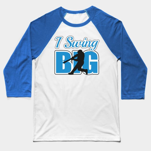 I swing big Baseball T-Shirt by nektarinchen
